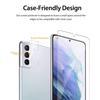 2.5D 9H Arc Edge Gehärtetes Glas Displayschutzfolie+Kameraobjektiv Film Schutz für Samsung Galaxy S21 4G/5G