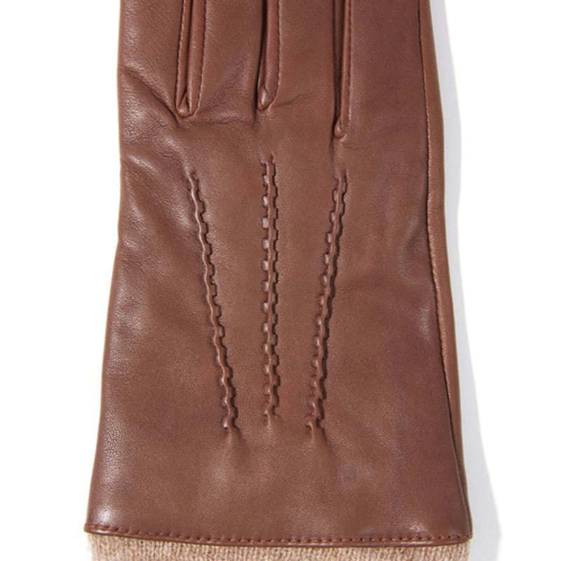 DENTS Lorraine Women's Leather Gloves - Chestnut