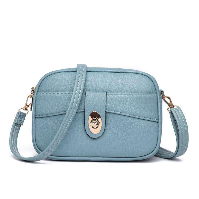 Small Square Bag Mother's Day New Multi-bagged Women's Oblique Span Bag, Shoulder Bag, Three-layer Mobile Phone Bag.