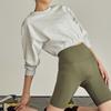 2024 Autumn/Winter Women's American Streetwear Pure Cotton Cropped Sweatshirt