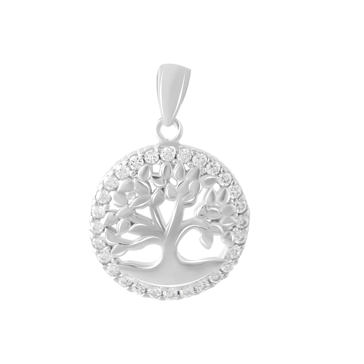 

Срібна каблучка з фіанітами (2080596) білий