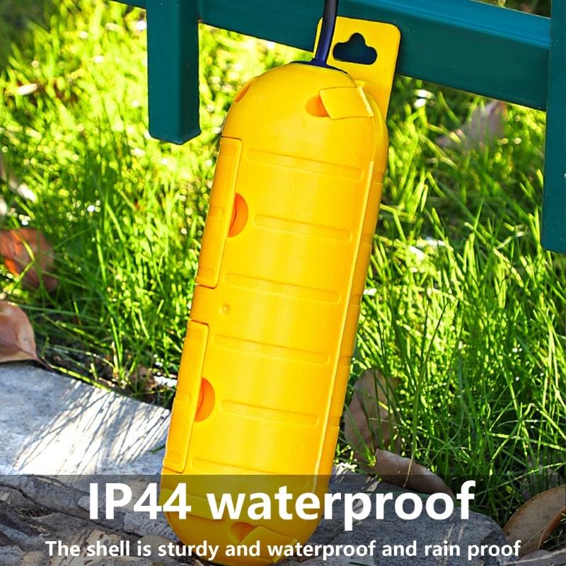 Wall Mountable Waterproof Junction Box Protective Outdoor Wiring Box Simple Installs for Exterior Electrical Connection