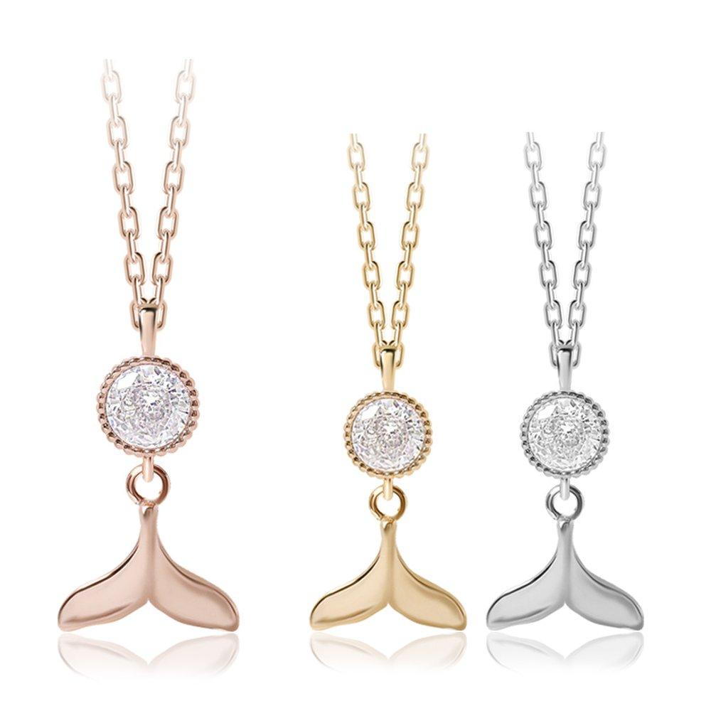 Whale Tail Necklace Na0635