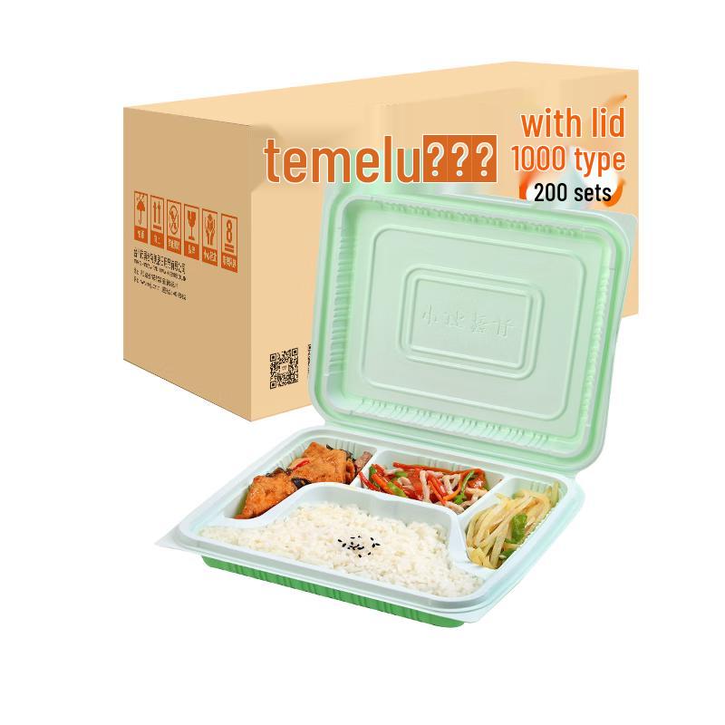 Temeiju Disposable Divided Meal Prep Containers