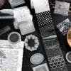 1pcs/lot Decorative Adhesive Tapes Lace Old Color Junk Journal Japanese Masking Scrapbooking Stickers