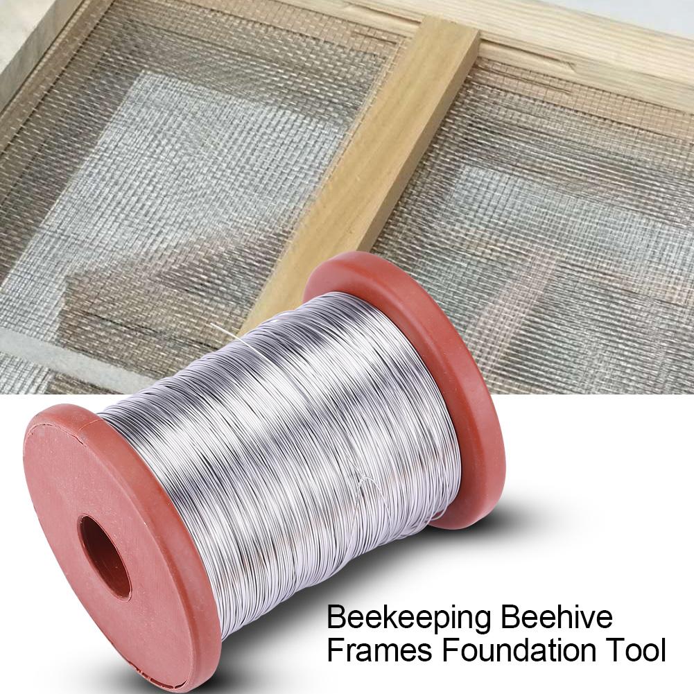 

1 Roll 500g Stainless Steel Iron Wire for Beekeeping Beehive Frames Foundation Tool Type 2