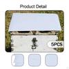 5 Pack Bee Rain Protection 50x60 Cm for Beekeeping