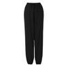 Women's Autumn Solid Color Loose Large Size Elastic Band Wide Leg Pants Trousers