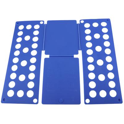 Kleidung Organizer Schrank gebündelt Hemd Falten Board Falten Hosen Erwachsene Kind Kid Größen(blau)