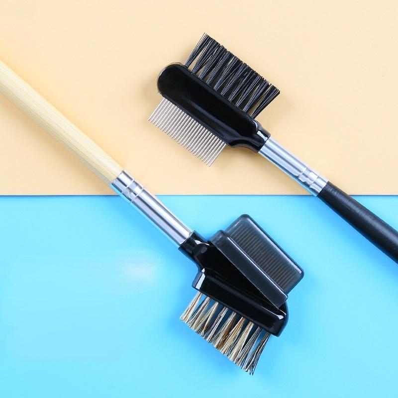 Pet Eye Comb Brush Pet Tear Stain Remover Comb Double-Sided Eye Grooming Brush Removing Crust for Small Cat Dog