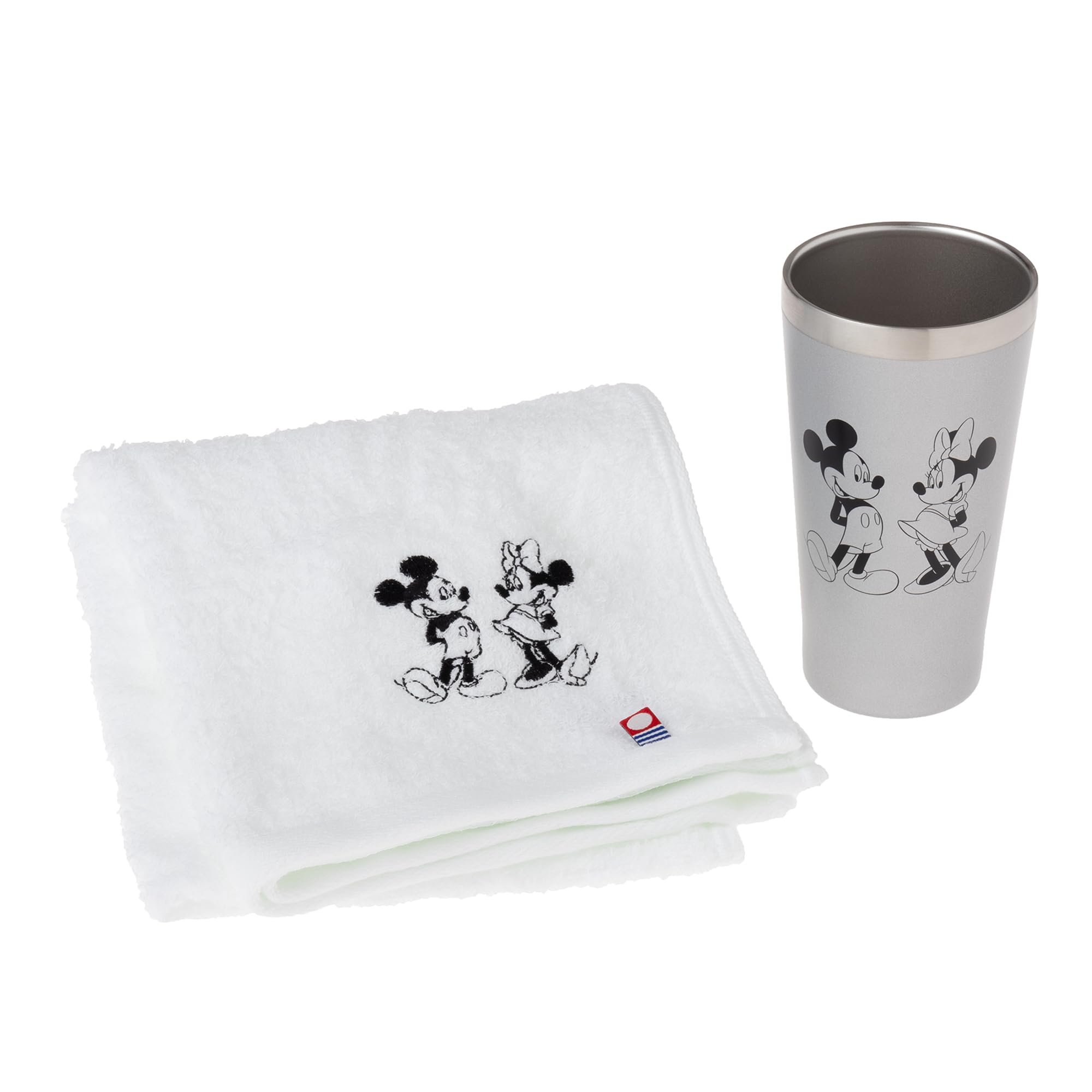 

Maebata Disney Tumbler Imabari Towel Mickey Minnie 64216 & Set, & Bronze, 340ml, D-MF55 бронзовый