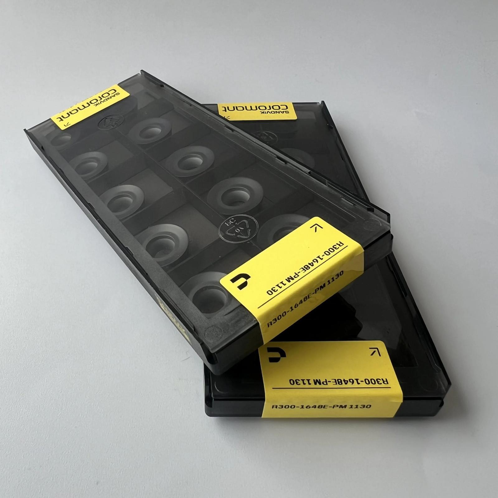 

SANDVIK / R300-1648E-PM 1130 / Industrial indexable Carbide Inserts 10 Pcs