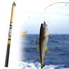 Carbon Telescopic Fishing Rod 1.5m 1.8m 2.1m Travel Raft Rod Pesca Fishing Pole