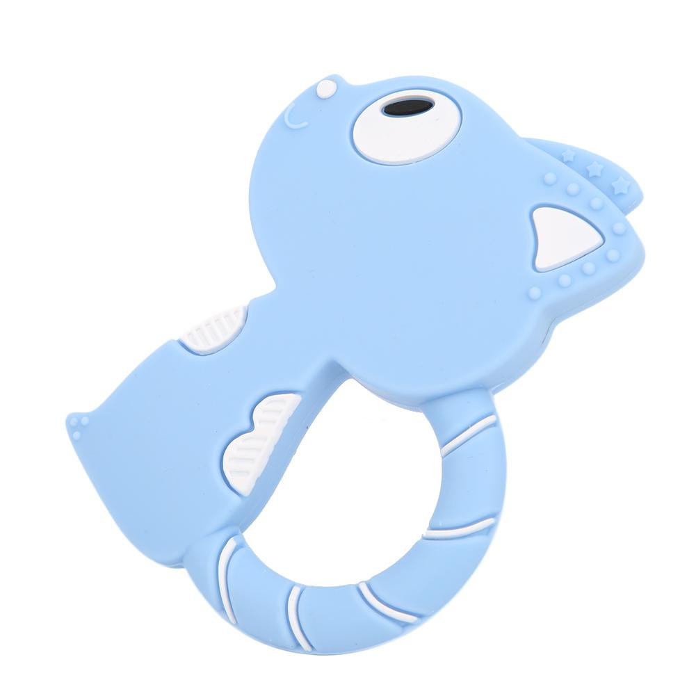 Baby Teething Toys Cute Cartoon Animal Shape Silicone Teether for Baby Kid Children