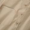 Spring Korean Style White Long Sleeve Slimming Shirt for Plus Size Women