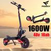 J15MAX 1600W Foldable Off-Road Electric Scooter for Adults 10" Tires 50KM Range 45km/h All-Terrain Commute E-Scooter