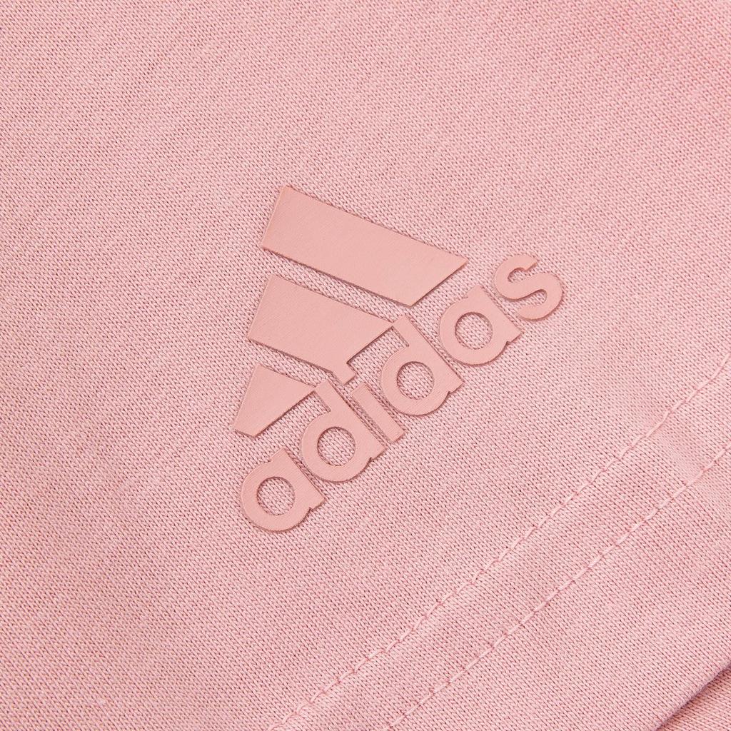 Adidas Big Linear Logo Tee Unisex Tops Miracle-Purple Pink JP1771