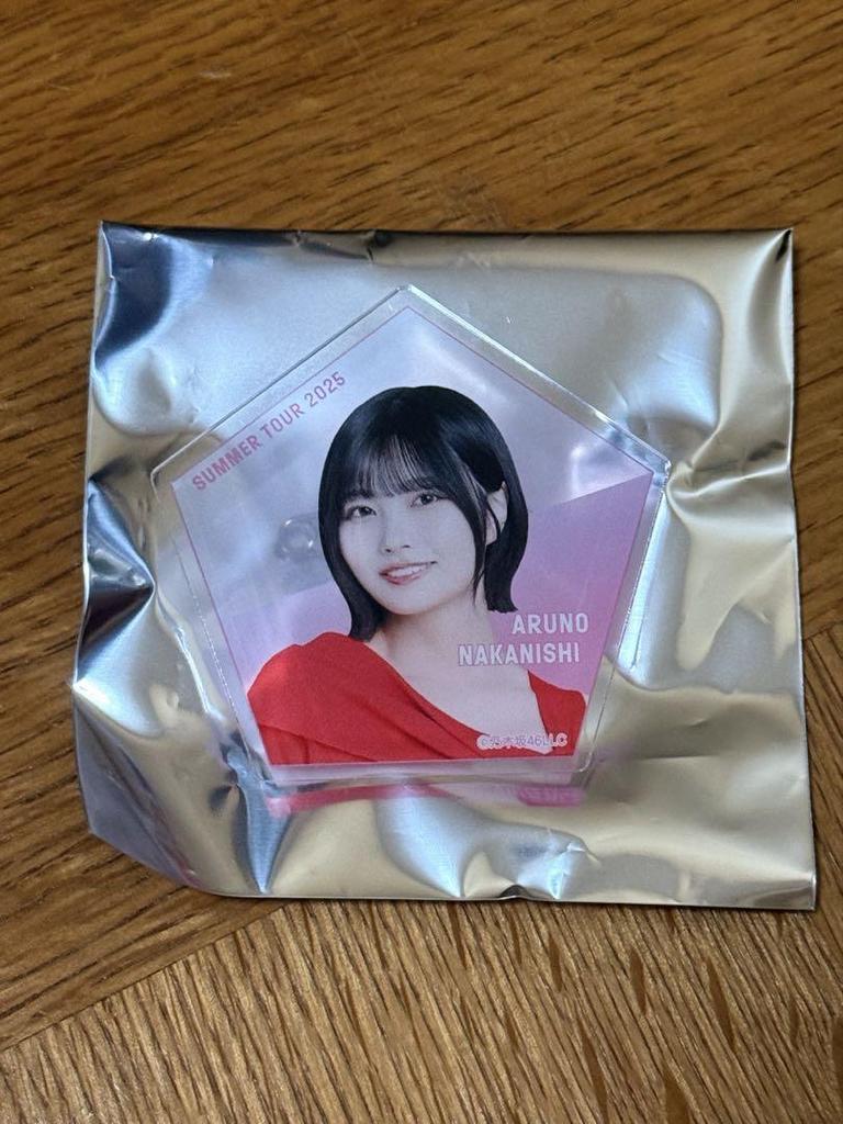 [USED] Nogizaka46 Individual Clear Card B Prize September Performance Ver. Purchase Bonus Arno Nakanishi
