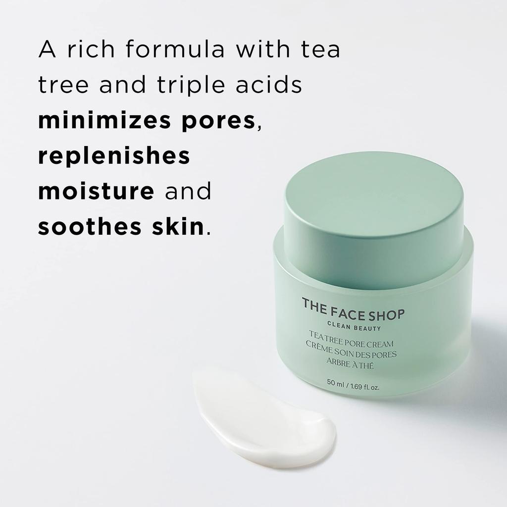 The Face Shop Tea Tree Pore Cream 50ml