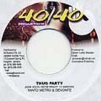 7inch Record TANTO METRO & DEVONTE - Thug Party FFSM0032 40/40 Productio 2002 Jamaica Reggae, Ska & Dub Used