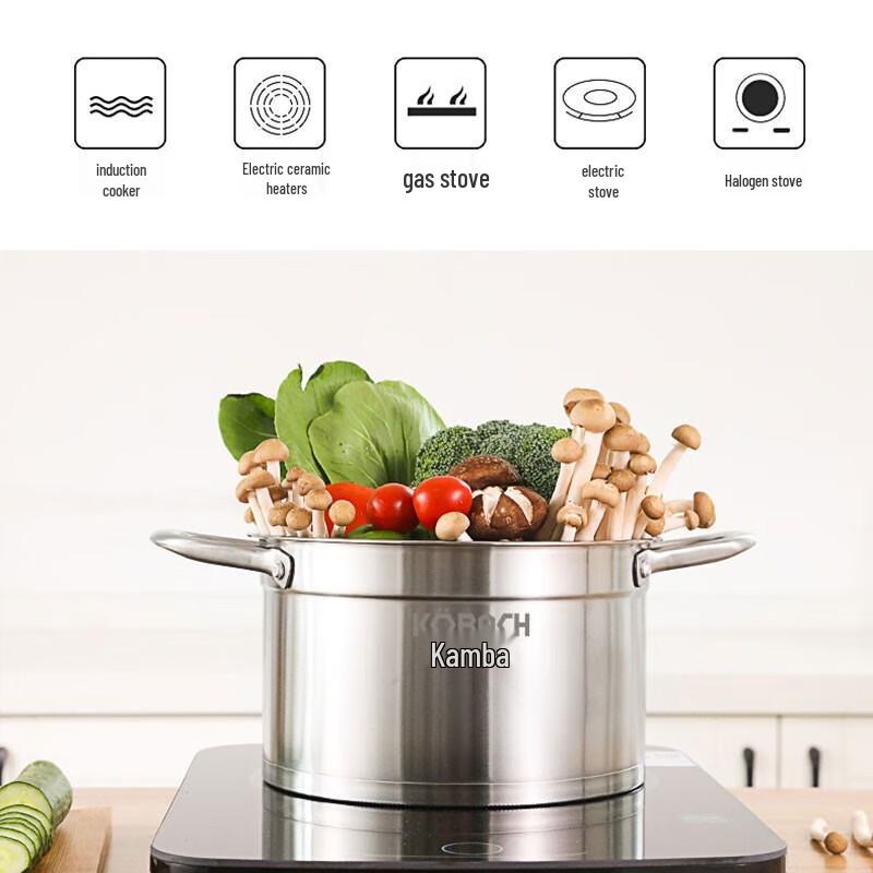 Kangbahe 304 Stainless Steel Stockpot