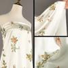 Embroidery Acetic Acid Silk Fabric Jacquard Cheongsam Dress Clothing Designer Wholesale Cloth Diy Sewina By Half Meters Material