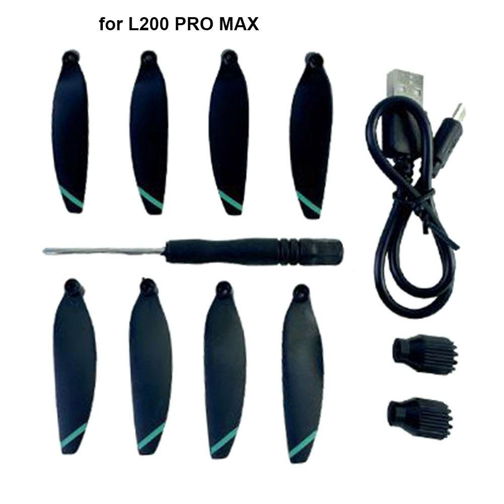 Plastic Wind Blade Kit Accessories 10 Styles Brushless Motor  for L200 PRO MAX