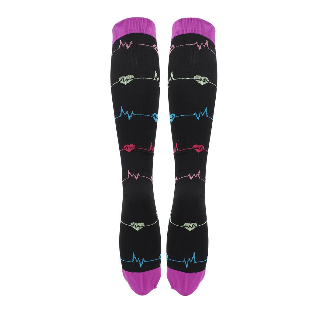 1 Pair Compression Socks for Athletes Nurses Increase Circulation Muscle Recovery Sports Compression Socks for Running