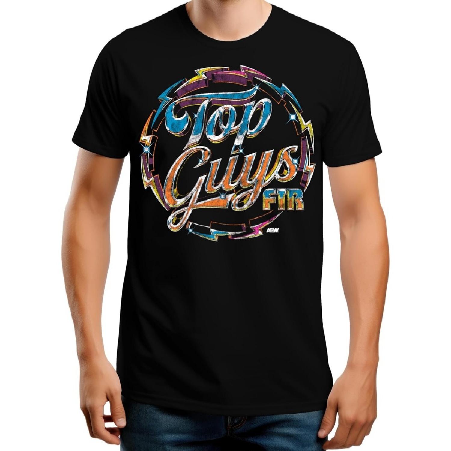 AEW FTR - Top Guys Lightning (Amazon Exclusive) T-Shirt S