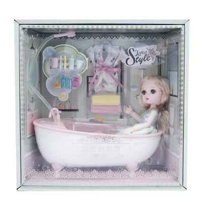 Set de Baño de Burbujas Dream Bath Casa de Juego para el Baño Muñeca Barbie