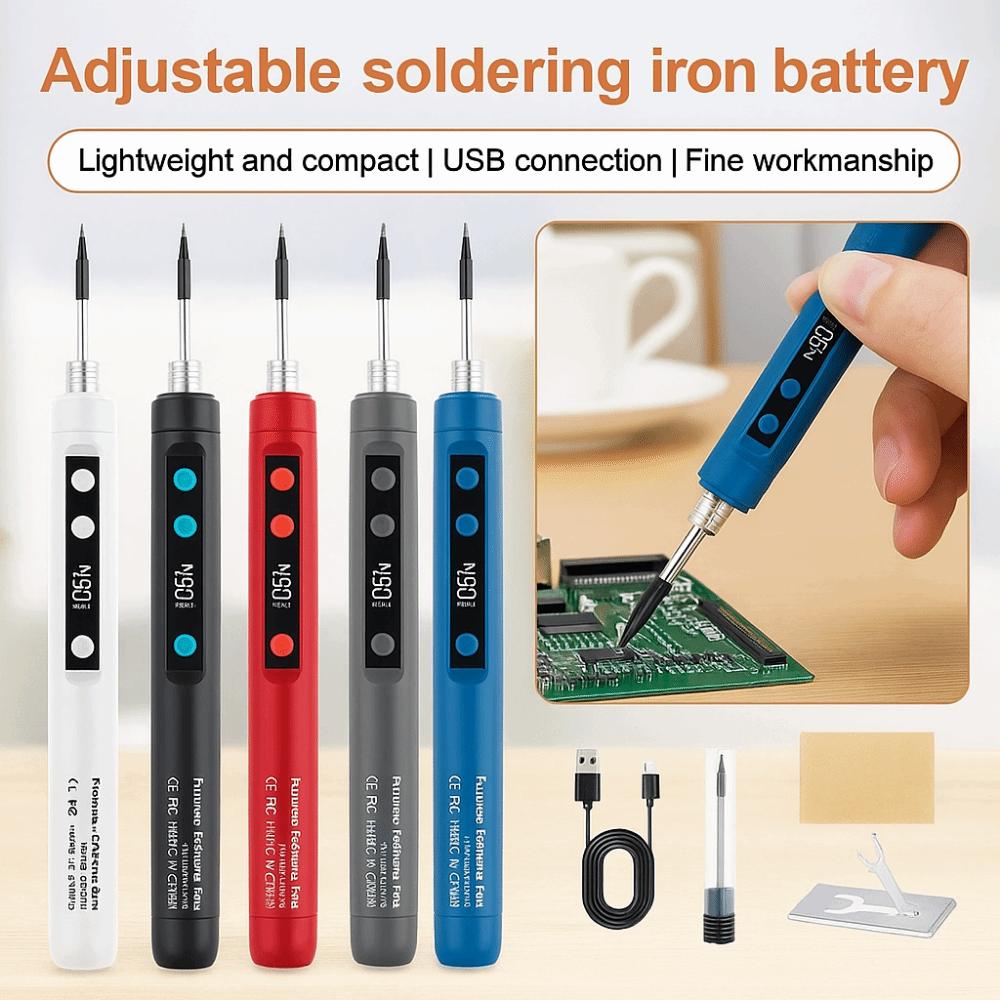 5V/15W Electric Iron Solder Speed Heating Welding Tool Kit Pen USB Soldering Iron  DIY Home Repair