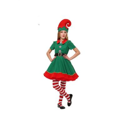 Nové vánoční oblečení pro dospělé Sexy vánoční show kostým Santa Claus Červené šaty Vystoupení kostým Dámský
