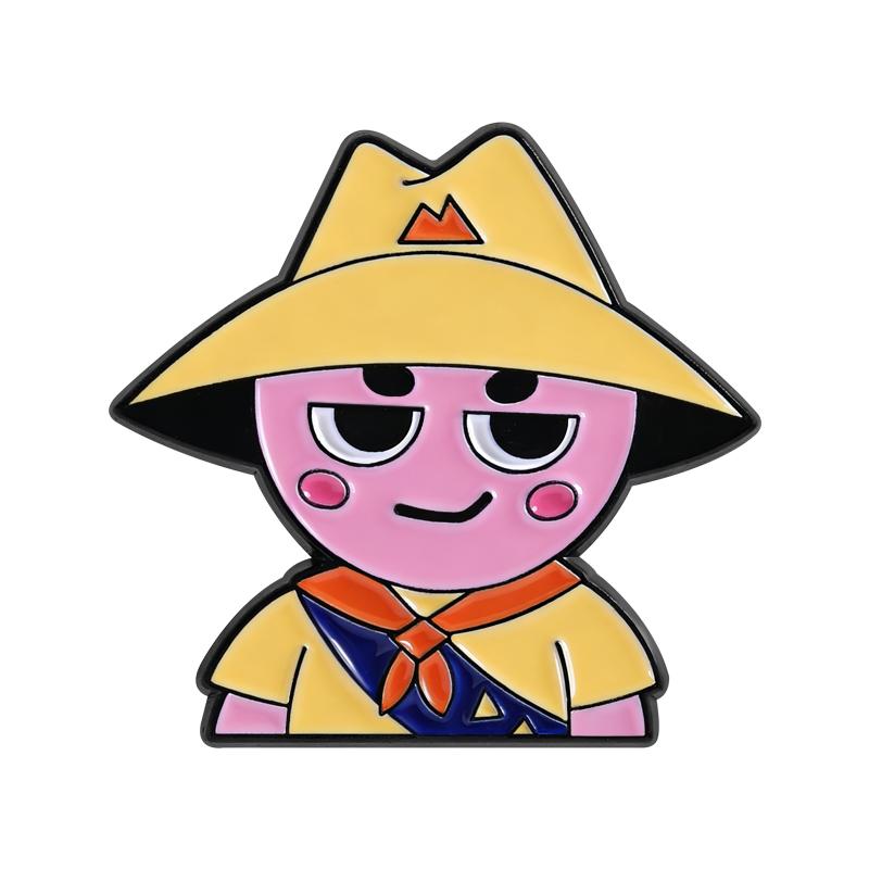 Game Enamel Pins Cartoon Characters Brooches Lapel Badges Funny Man Jewelry Gift for Players Fans Friends