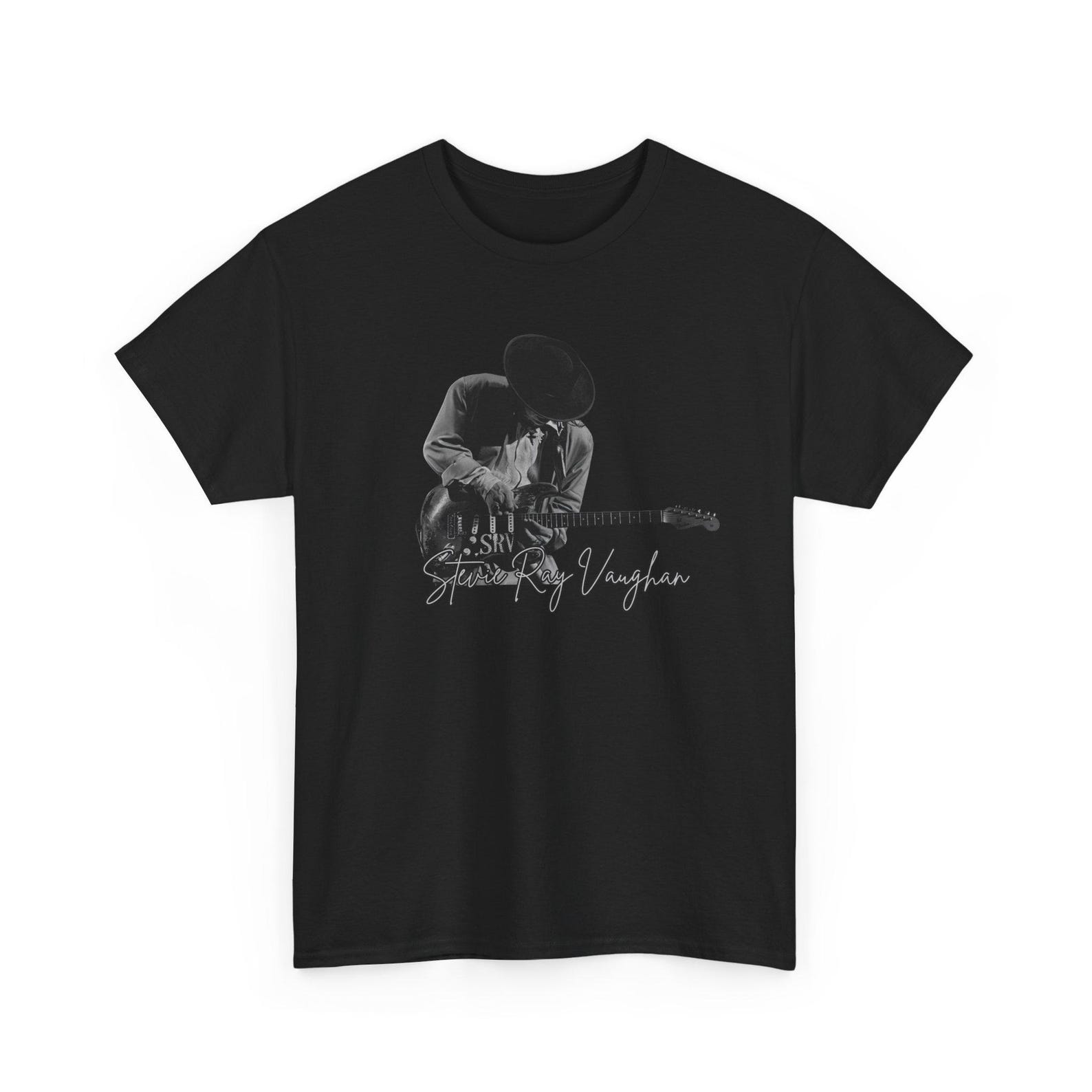 SRV Stevie Ray Vaughan Shirt Iconic Legend Blues Jazz Rock L