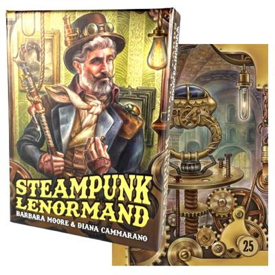 Lenormand Orakelkarte Wahrsagerei Lenormand Orakelkarte Steampunk Japanischer Kommentar enthalten I.I.J [Steampunk Lenormand] [Echt]