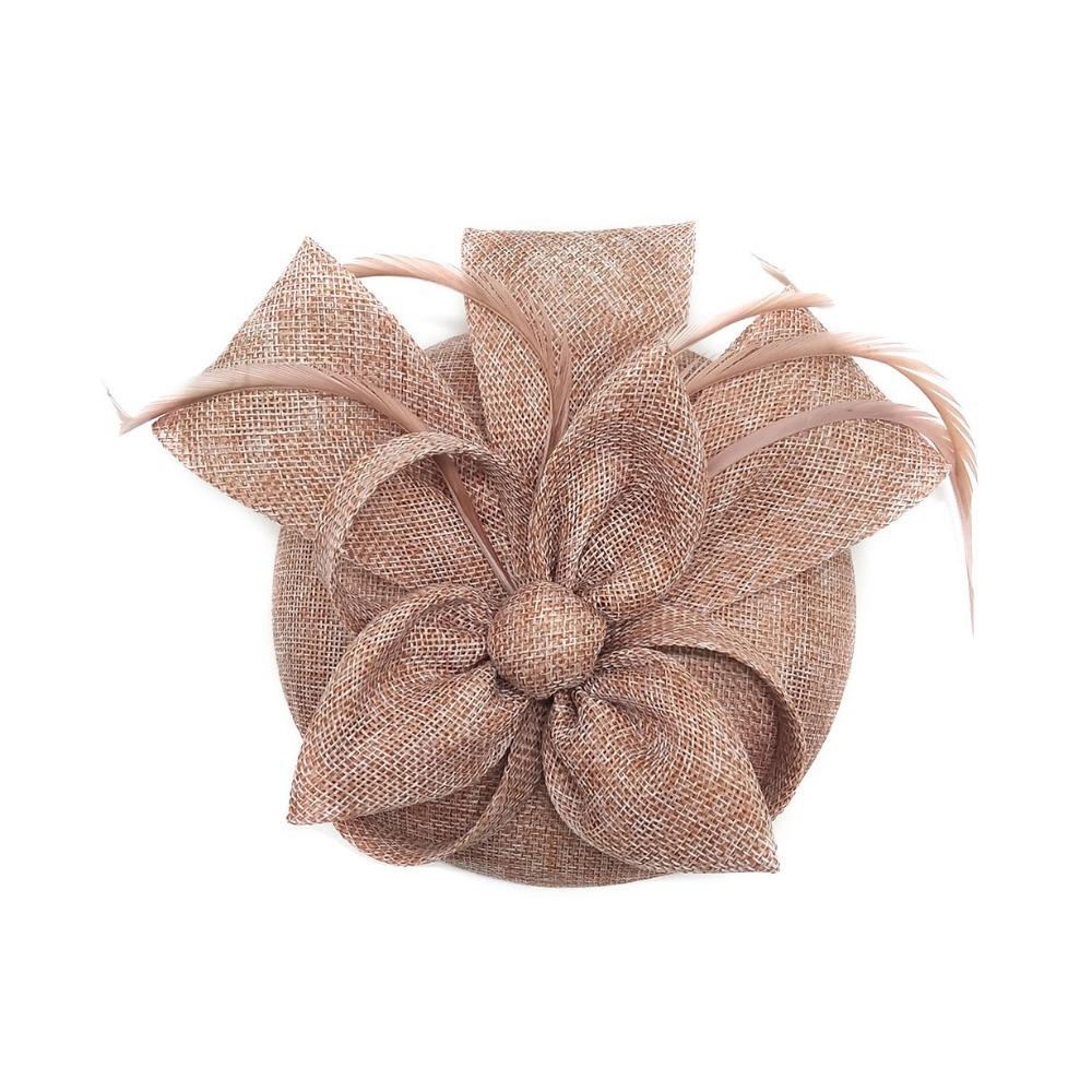 Hepburn Style Bride Headband French Style Bridal Headwear Fascinator Headpiece Bridal Shower