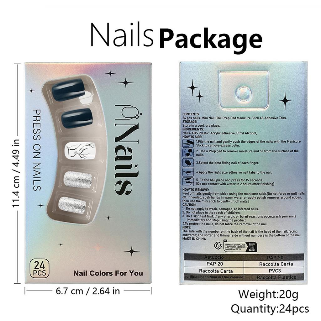 Aufdrücknagel Mandelform Künstlicher Nagel Glänzend Aufkleben Nagel Natürlich Vollständige Abdeckung Falscher Nagel Acryl Aufkleben Nagel für Frauen