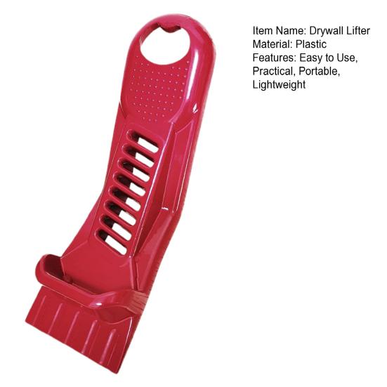 Drywall Lifter High Strength Wider Toe Insert Design Compact Design Portable Multipurpose Drywall Rasp Drywall Jack