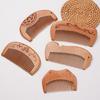 Tingle Natural Peach Wood Comb