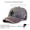 Unisex Cross Flower Embroidery Wash Baseball Caps Spring and Autumn Outdoor Adjustable Casual Hats Sunscreen Hat Sports Cap