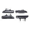 Vehicle Outside Door Handle Set, 4 Plastic and Metal Handles, Part 72640S5A013 for Exterior Door Repair Planning and Replacement Tasks