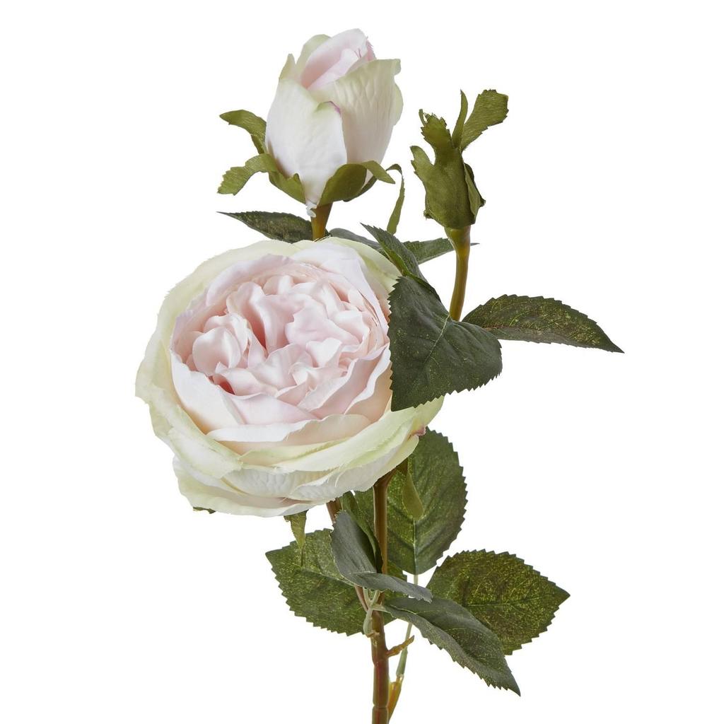 Hill Interiors The Natural Garden Collection Rose Artificial Flower
