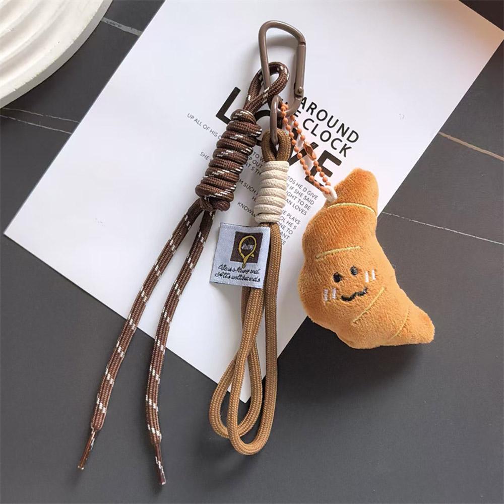 Cartoon Bread Pendant Bag Charm Backpack Hanging Piece Car Creativity Jewelry Accessories Gift A561 Bag Charm