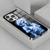 Anime H-Hunter K-Killua  Phone Case For iPhone17 16 16e 15 14 13 12Plus Mini Pro Max Electroplated glass Phone Case