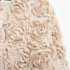 Street Short 3d Flower Lace Jacket Women Chic O-neck Long Sleeve Zipper Female Coats Autumn Lady All-match Outwears