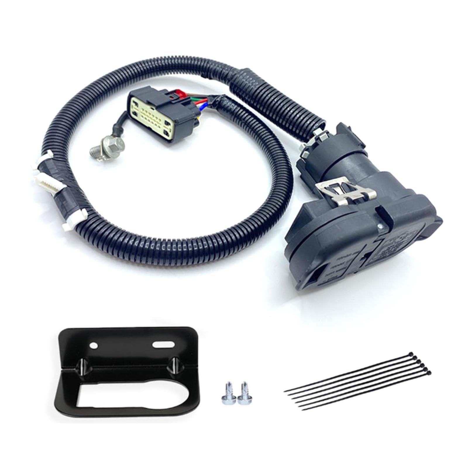 

Replacement Accessories 9L3Z-15A416-A 9L3Z15A416A for 2009-2014 Trailer Tow Hitch Bar Wire Harness Connector Kit 1