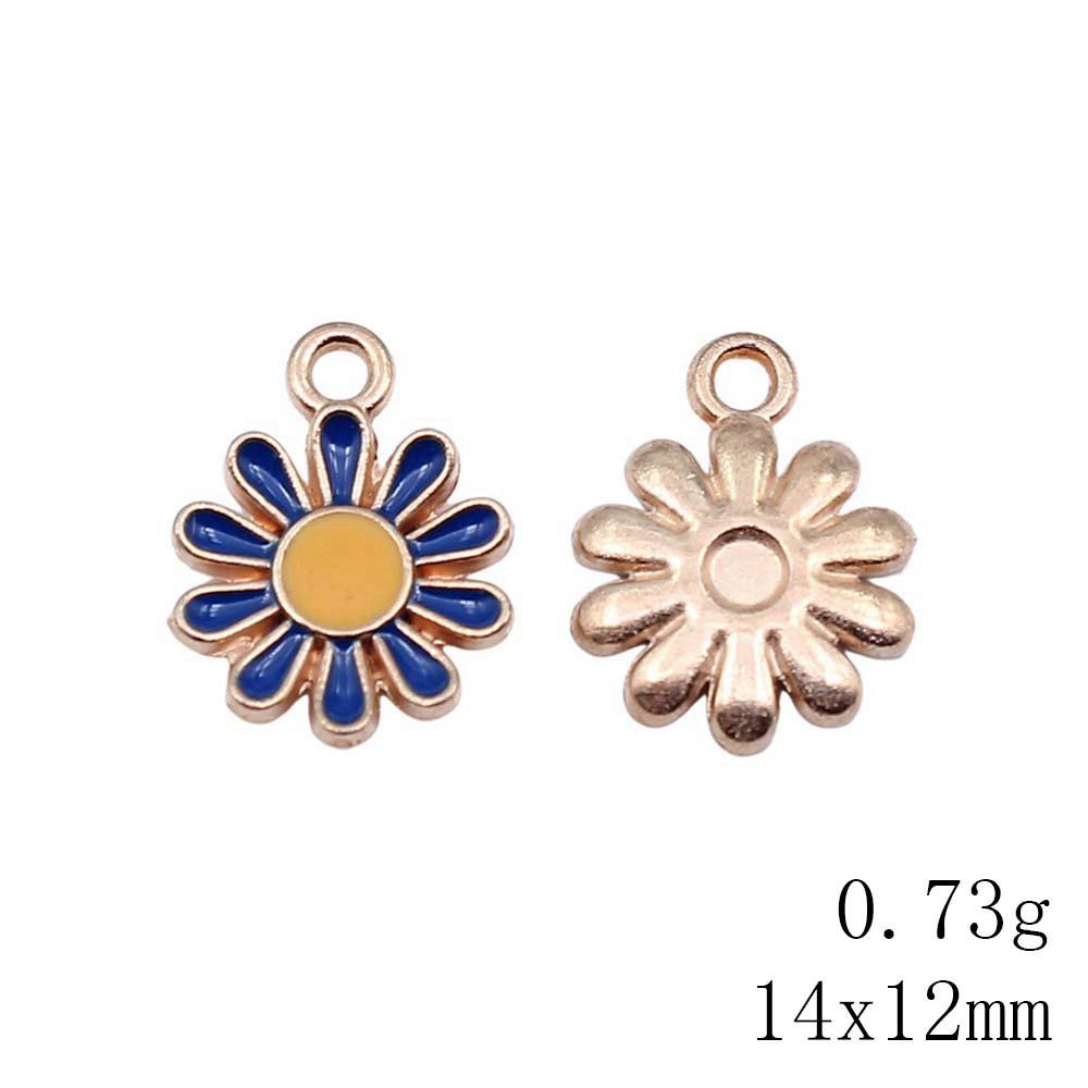 Thanksgiving Day Charms Jewelry Plant Flower Enamel Charms Pendant Ornaments For Home Cell Phone Pendant