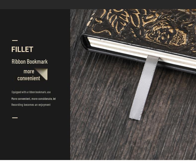 Flying Dragon Embossed Commemorative Writing Notebook Collection