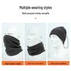 Men's Windproof Winter Cycling & Skiing Fleece Neck Gaiter Hat - Warm Cold Weather Face & Neck Protector
