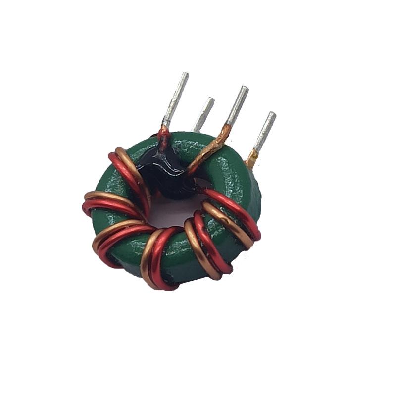 Toroidal Common Mode Choke T9*5*3, 0.5 Red Core, 6 Turns, 220uH, 3A Ferrite Inductor Coil